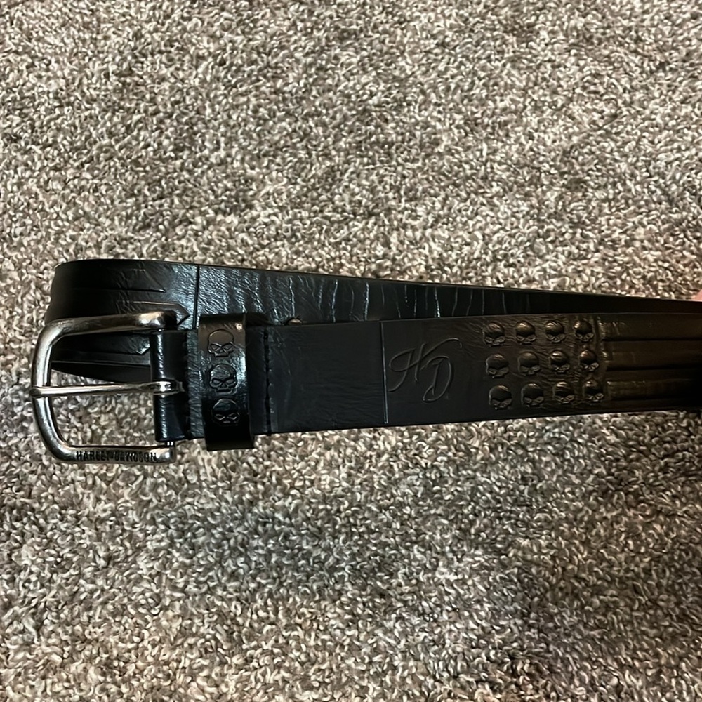 Harley-Davidson Skull Belt